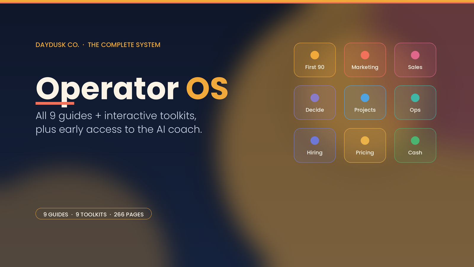 Operator OS — the complete operator's library